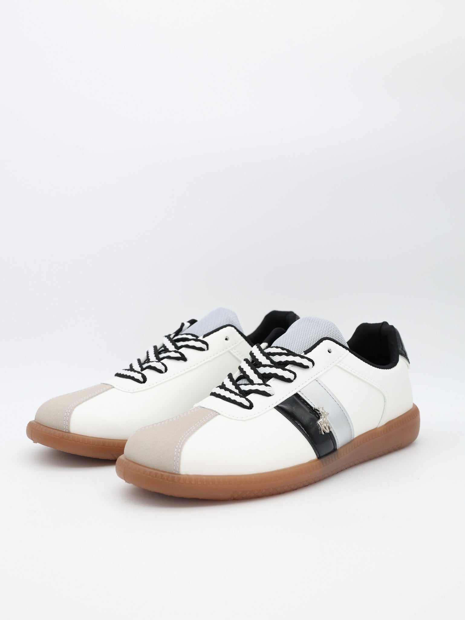 Polo Ladies Sneakers Side Flash Retro White
